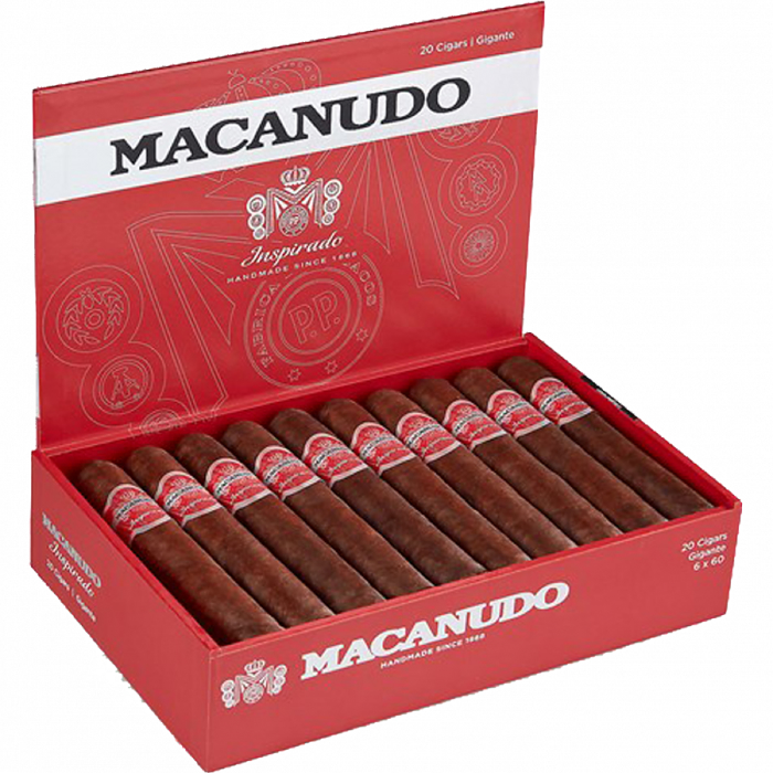 Коробка Macanudo Inspirado Red Robusto на 20 сигар